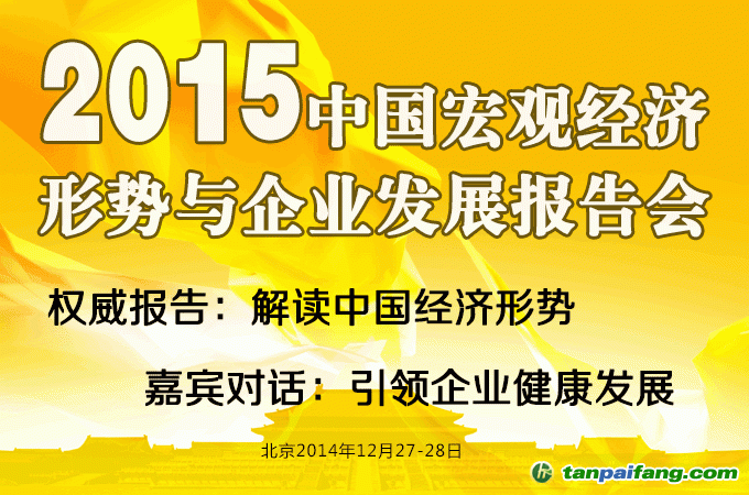 2015中國宏觀經濟形勢與企業發展報告會