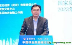 國家氣候戰略中心總經濟師張昕：通過全國碳市場發現碳價，推動碳金融發展