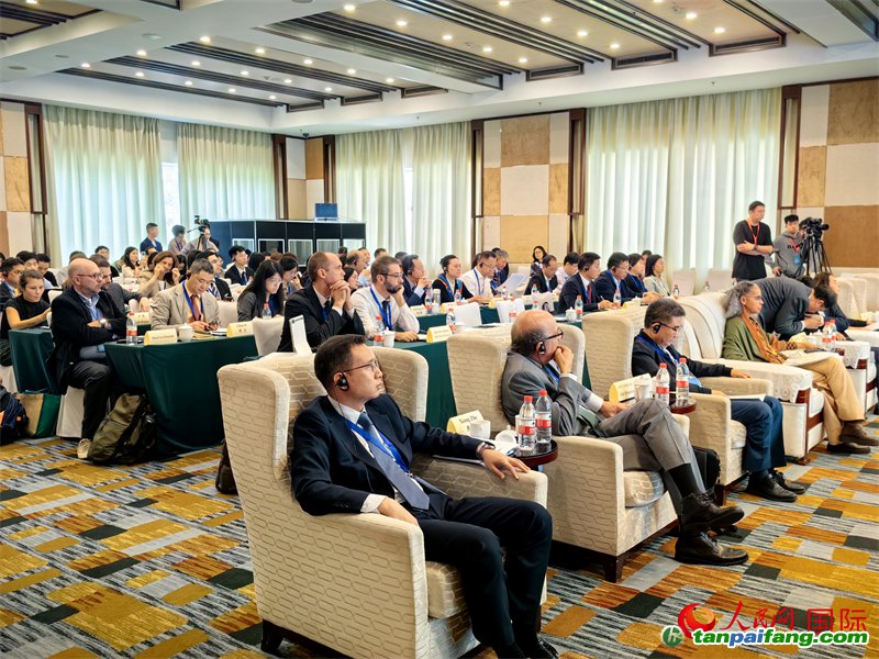 “通往COP30之路：中巴植樹造林和碳匯合作研討活動”現場。人民網記者 符園園攝